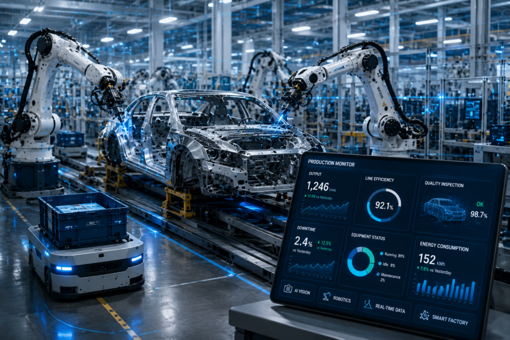 Automotive AI smart manufacturing
