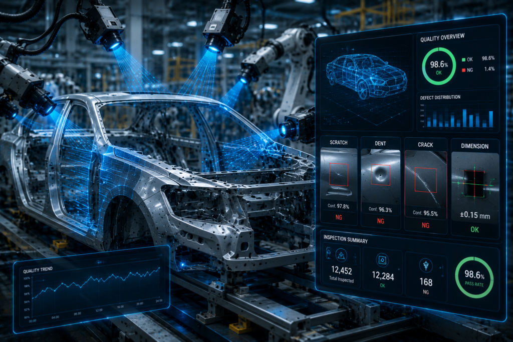 Automotive AI quality inspection